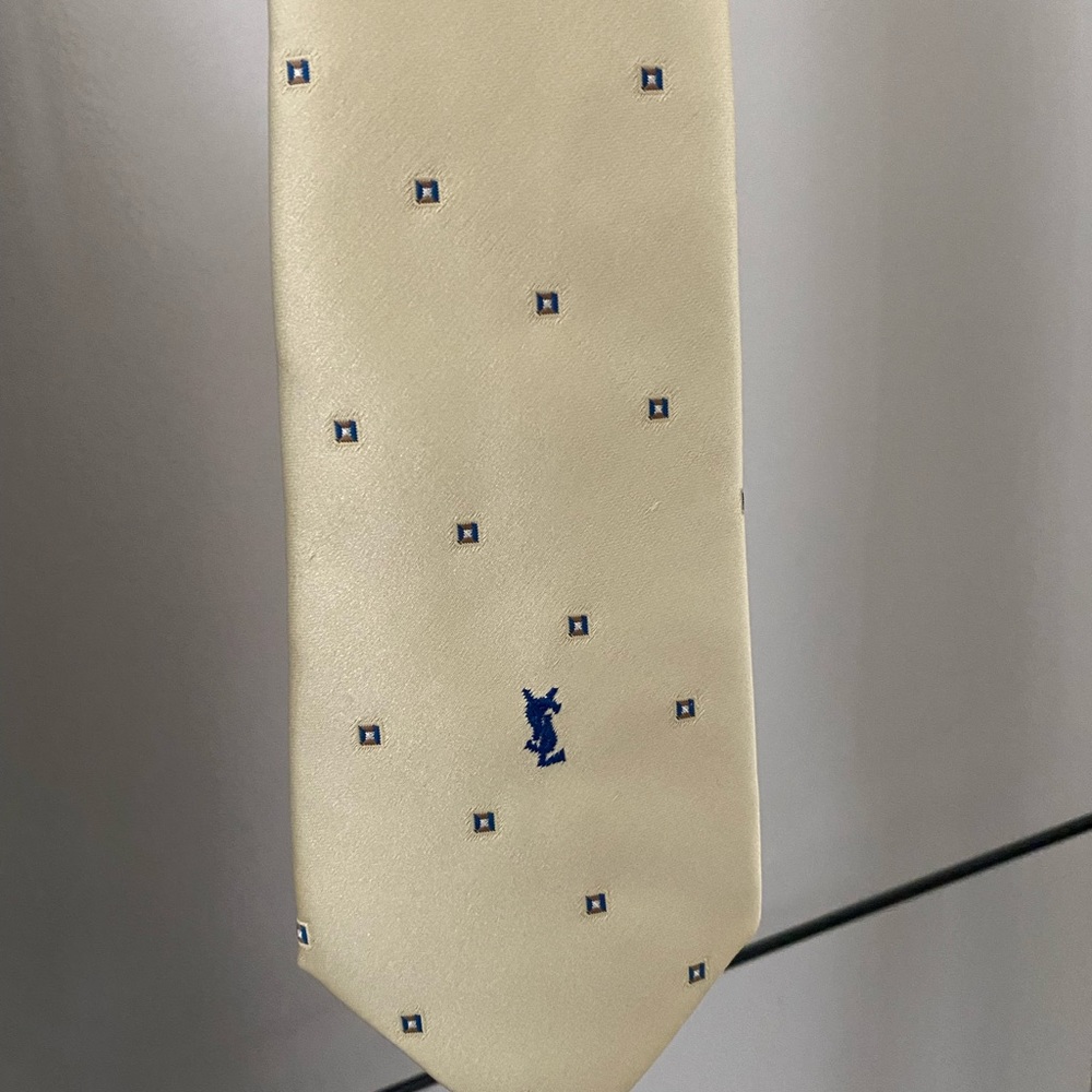 Vintage YSL tie